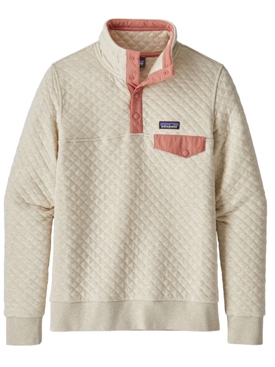 Patagonia Jackets & Blazers - Patagonia Organic Cotton Quilt Pullover in Pelican Size M